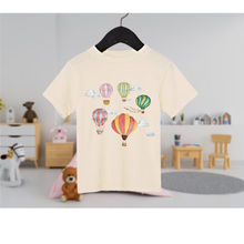 Load image into Gallery viewer, Kids Watercolor Balloons T-Shirts Toddler and Youth Sizes Hand Painted Balloons Spring Summer Tees Bella &amp; Canvas Soft Shirts Boys or Girls
