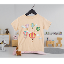 Load image into Gallery viewer, Kids Watercolor Balloons T-Shirts Toddler and Youth Sizes Hand Painted Balloons Spring Summer Tees Bella &amp; Canvas Soft Shirts Boys or Girls
