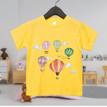 Load image into Gallery viewer, Kids Watercolor Balloons T-Shirts Toddler and Youth Sizes Hand Painted Balloons Spring Summer Tees Bella &amp; Canvas Soft Shirts Boys or Girls
