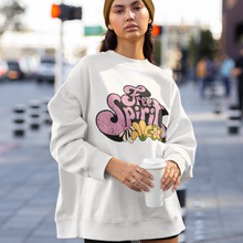 Load image into Gallery viewer, Free Spirit Unisex Heavy Blend™ Crewneck Sweatshirt Vintage, Retro Free Spirit Design Hippie Pullover Choose Front or Back Design
