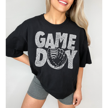 Load image into Gallery viewer, Game Day Comfort Colors® T-Shirt, Spring or Summer Tee, Gift for Mom, Distressed Design Game Day T-Shirt, Baseball T-Shirt
