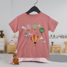 Load image into Gallery viewer, Kids Watercolor Balloons T-Shirts Toddler and Youth Sizes Hand Painted Balloons Spring Summer Tees Bella &amp; Canvas Soft Shirts Boys or Girls
