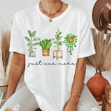 Load image into Gallery viewer, Just One More Houseplant Unisex Comfort Colors® T-shirt, Women&#39;s Funny T-Shirt, Mother&#39;s Day Gift, Gift for a Mom, Spring Plant T-Shirt
