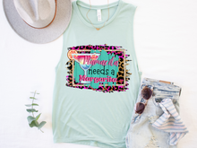 Load image into Gallery viewer, Mamacita Needs A Margarita Summer Muscle Tank Gift for Mother&#39;s Day Gift for Her Muscle Tank
