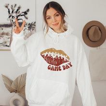 Load image into Gallery viewer, Game Day Crewneck Sweatshirt Women&#39;s Team Colors Kansas City Football Cozy Gildan Pullover or Hoodie
