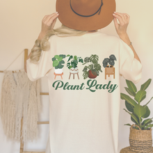 Load image into Gallery viewer, Plant Lady Unisex Comfort Colors® T-shirt, Women&#39;s Cute Houseplant Lover T-Shirt, Mother&#39;s Day Gift, Gift for a Mom, Spring Plant T-Shirt
