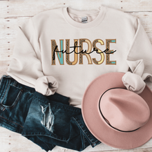 Load image into Gallery viewer, Women's Future Nurse Unisex Sized Crewneck Sweatshirt Trendy Nurse Gift for Graduation Design in Ash, Sand and White
