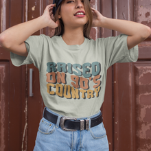 Load image into Gallery viewer, Always Free Shipping! Trendy Comfort Colors®, Raised on 90&#39;s Country, Unisex T-Shirt, Retro Design Shirt Gift, Country Music Festival Tee
