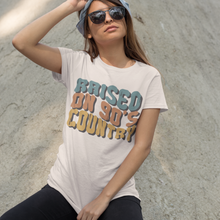 Load image into Gallery viewer, Always Free Shipping! Trendy Comfort Colors®, Raised on 90&#39;s Country, Unisex T-Shirt, Retro Design Shirt Gift, Country Music Festival Tee
