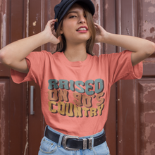 Load image into Gallery viewer, Always Free Shipping! Trendy Comfort Colors®, Raised on 90&#39;s Country, Unisex T-Shirt, Retro Design Shirt Gift, Country Music Festival Tee
