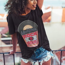 Load image into Gallery viewer, Trendy Rock and Soul Unisex Comfort Colors® T-shirt, Memphis Music Scene, Music Festival Spring or Summer T-Shirt, Pepper, Black or White
