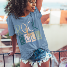 Load image into Gallery viewer, Always Free Shipping! Trendy Comfort Colors®, Rock &amp; Roll, Unisex T-Shirt, Retro Design Shirt Gift, Music Festival Tee
