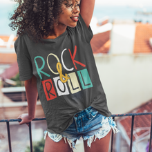 Load image into Gallery viewer, Always Free Shipping! Trendy Comfort Colors® Rock &amp; Roll, Women&#39;s or Men&#39;s Music Festival T-Shirt, Shirt Gift, Spring or Summer Tee
