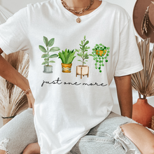 Load image into Gallery viewer, Just One More Houseplant Crewneck Shirt Women&#39;s sweatshirt Unisex House Plants sweatshirt fall White, Sand or Ash
