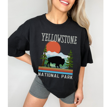 Load image into Gallery viewer, Yellowstone Comfort Colors® T-Shirt, Spring or Summer Tee, Gift for Mom, Yellowstone National Park T-Shirt, Mother's Day T-Shirt Gift
