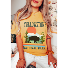 Load image into Gallery viewer, Yellowstone Comfort Colors® T-Shirt, Spring or Summer Tee, Gift for Mom, Yellowstone National Park T-Shirt, Mother's Day T-Shirt Gift
