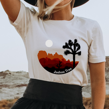 Load image into Gallery viewer, Joshua Tree T Shirt Women&#39;s Unisex-Sized Joshua Tree Shirt Beautiful Desert Landscape Soft Bella+Canva T-Shirt
